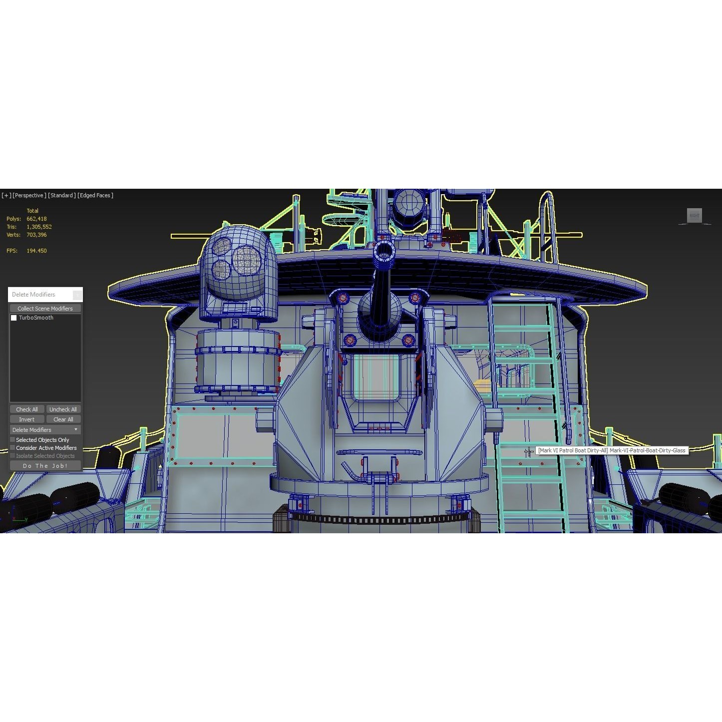 Mark VI Patrol Boat - High-Quality 3D Model - View 11