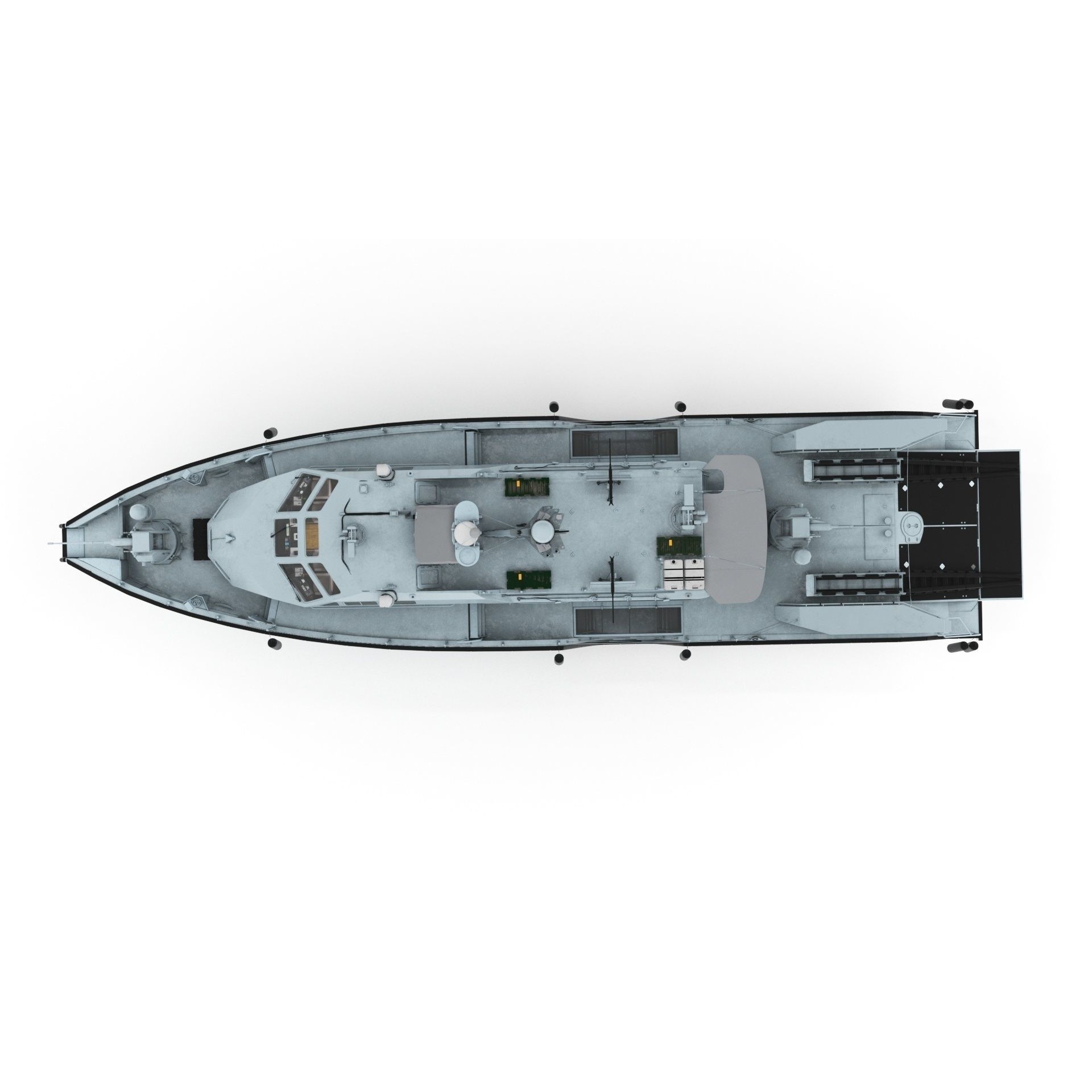 Mark VI Patrol Boat - High-Quality 3D Model - View 17