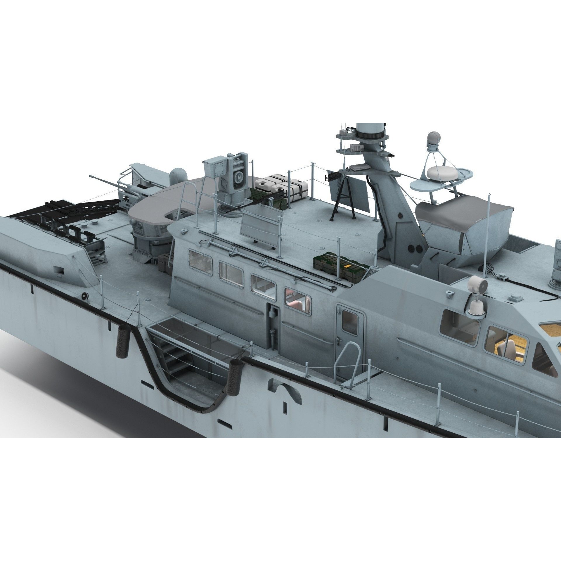 Mark VI Patrol Boat - High-Quality 3D Model - View 19