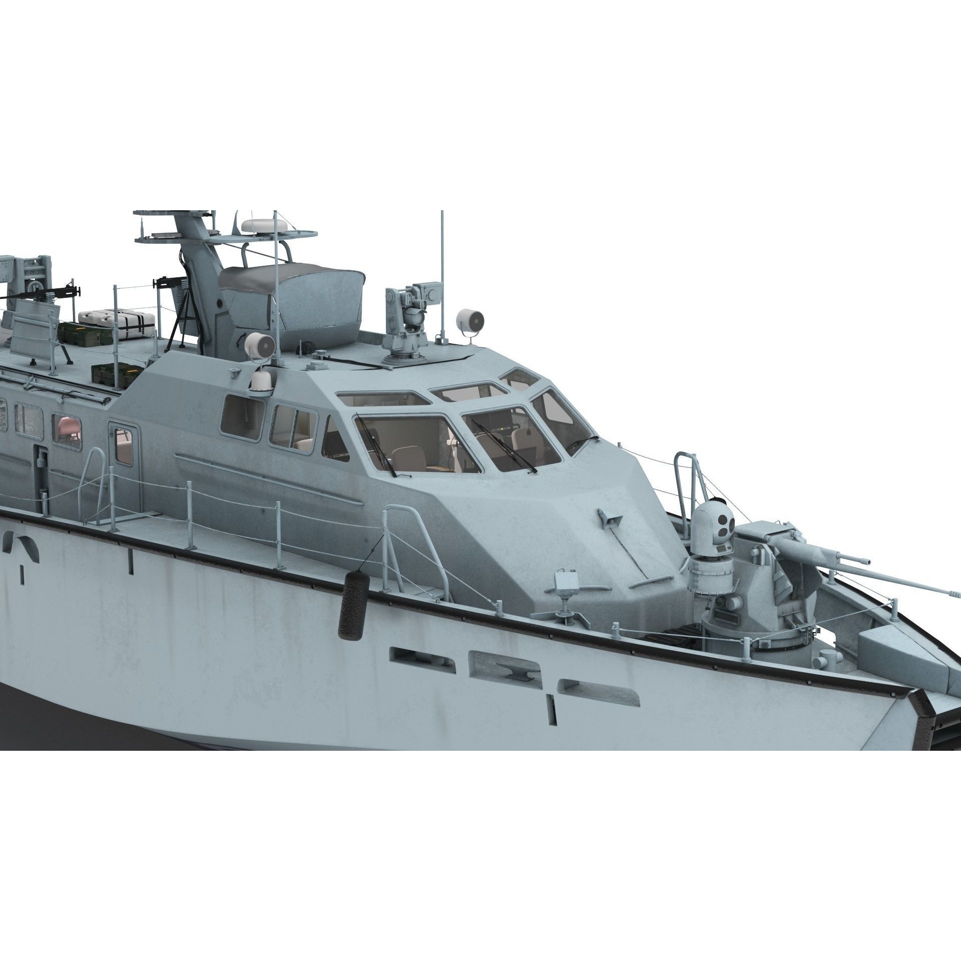 Mark VI Patrol Boat - High-Quality 3D Model - View 20