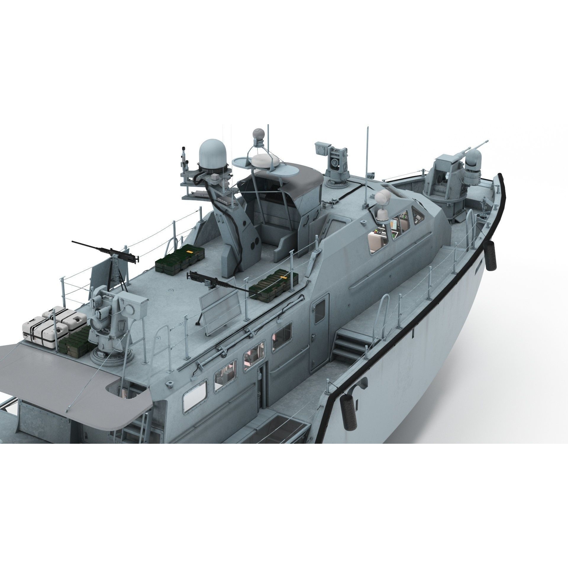 Mark VI Patrol Boat - High-Quality 3D Model - View 21