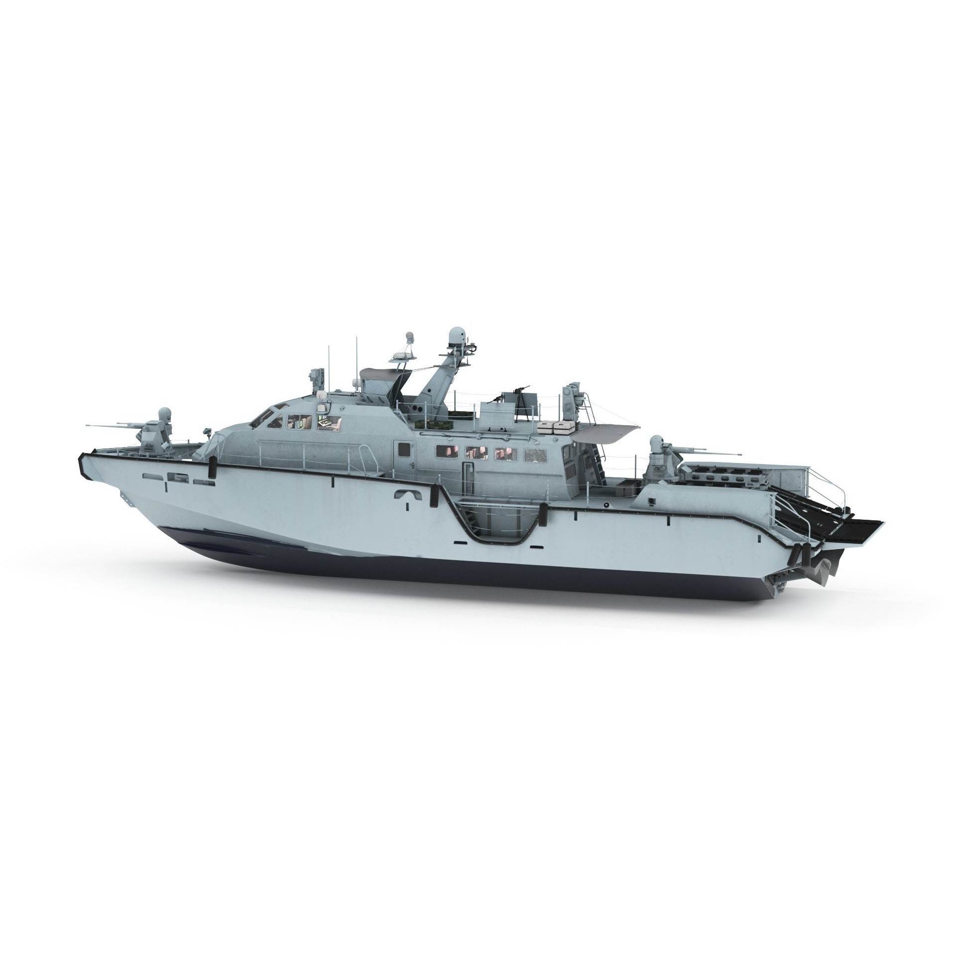 Mark VI Patrol Boat - High-Quality 3D Model - View 23