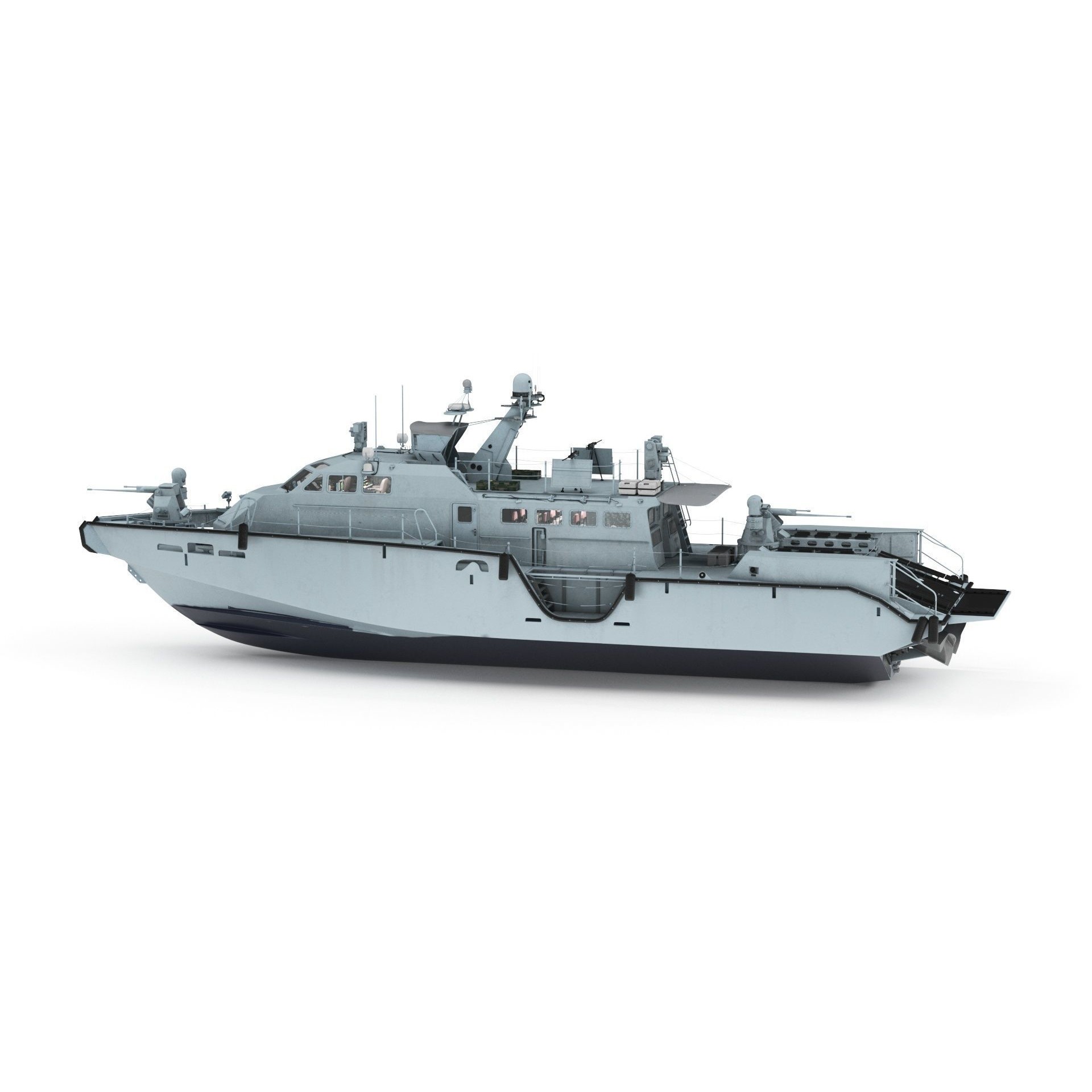 Mark VI Patrol Boat - High-Quality 3D Model - View 24