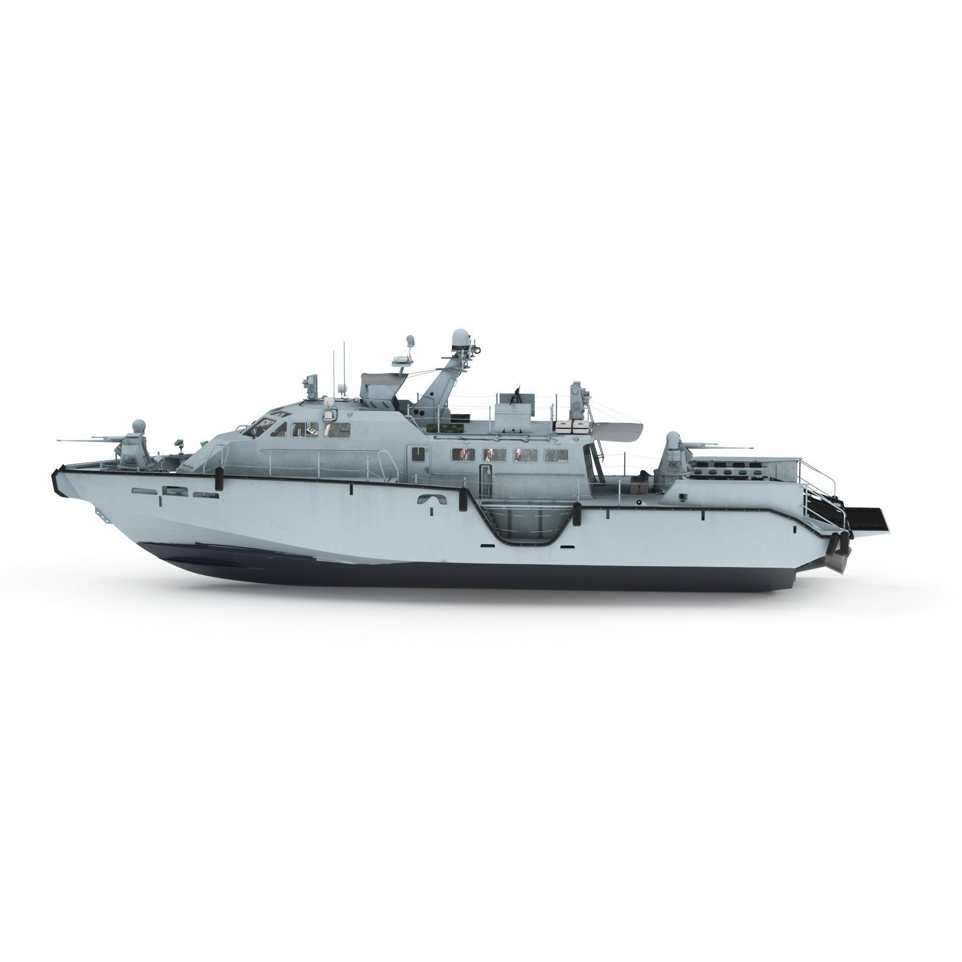 Mark VI Patrol Boat - High-Quality 3D Model - View 25