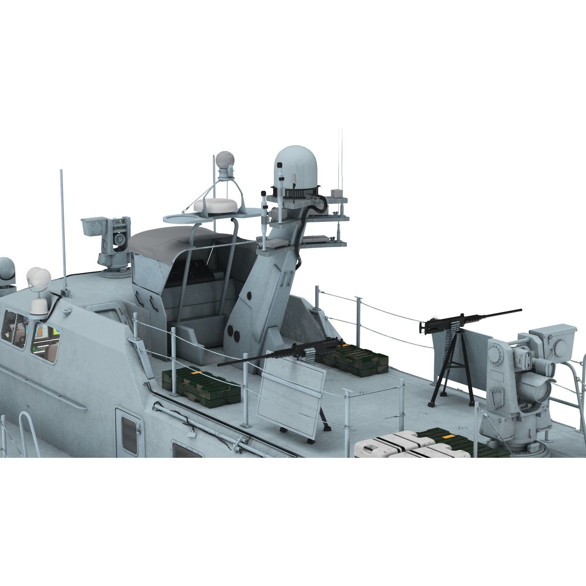 Mark VI Patrol Boat - High-Quality 3D Model - View 3