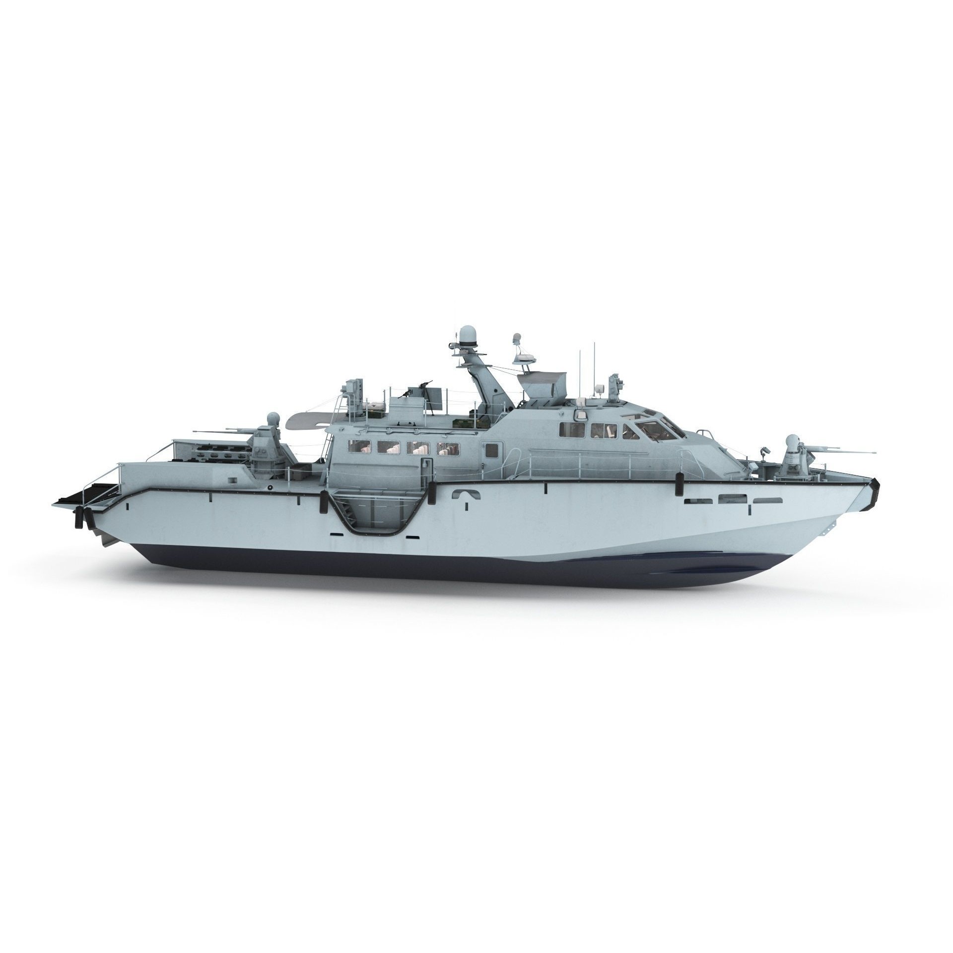 Mark VI Patrol Boat - High-Quality 3D Model - View 32