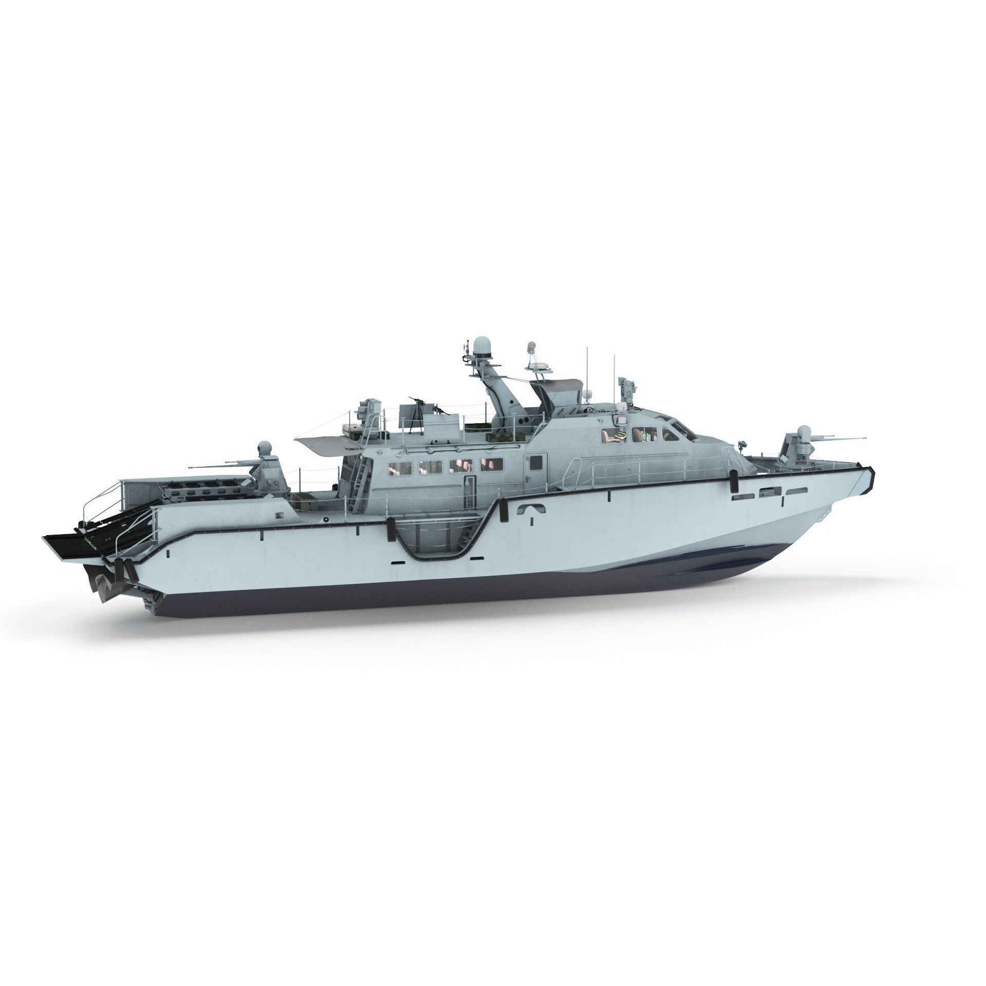 Mark VI Patrol Boat - High-Quality 3D Model - View 33