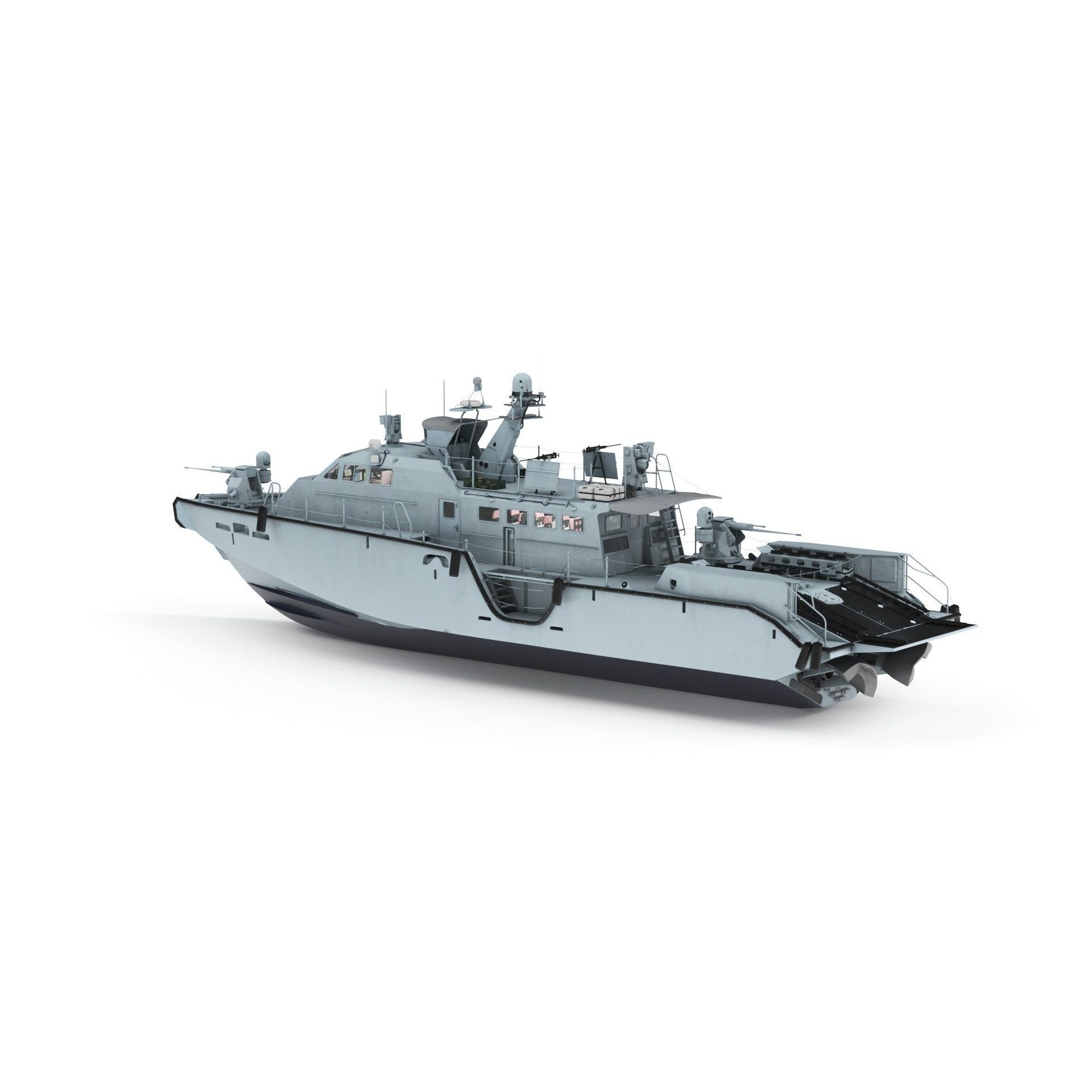 Mark VI Patrol Boat - High-Quality 3D Model - View 40