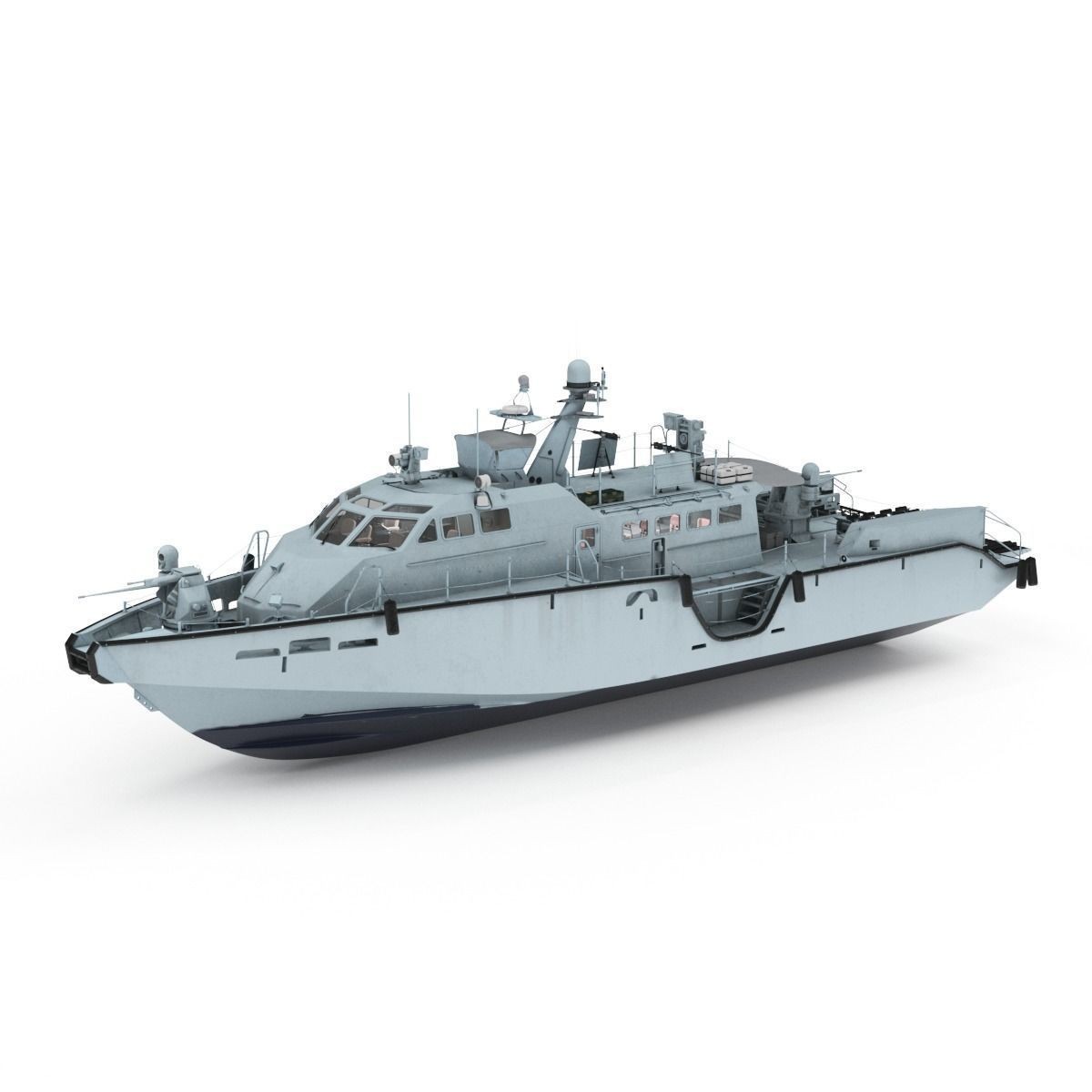 Mark VI Patrol Boat - High-Quality 3D Model - View 43