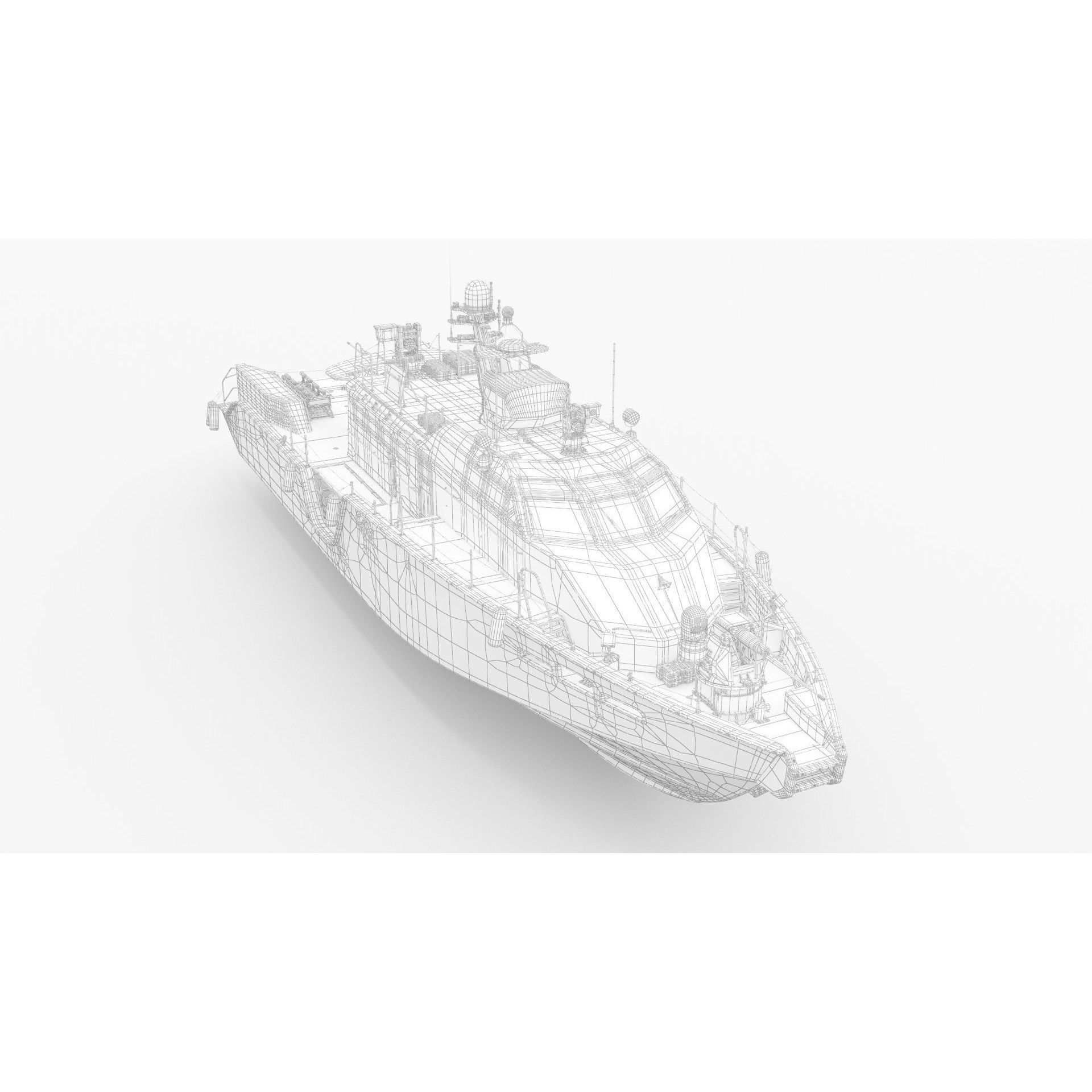 Mark VI Patrol Boat - High-Quality 3D Model - View 5