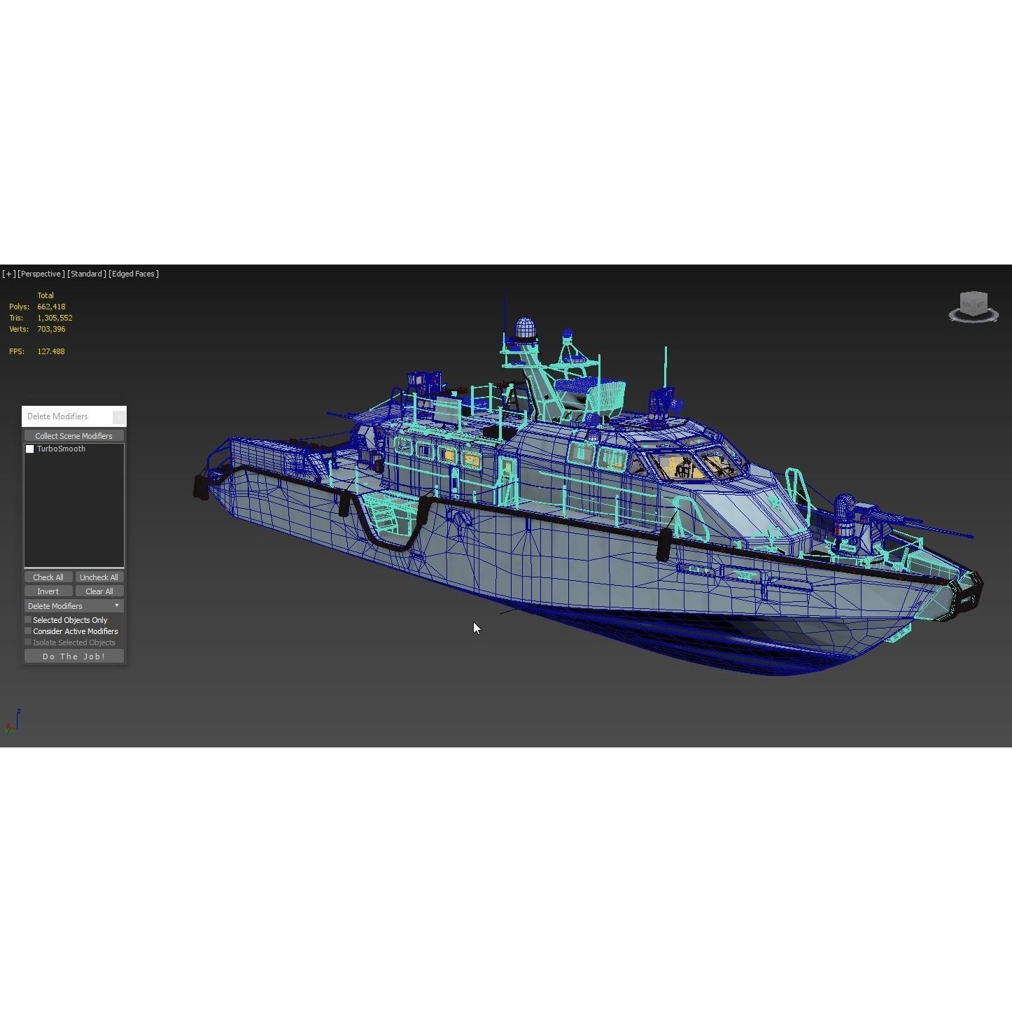 Mark VI Patrol Boat - High-Quality 3D Model - View 7