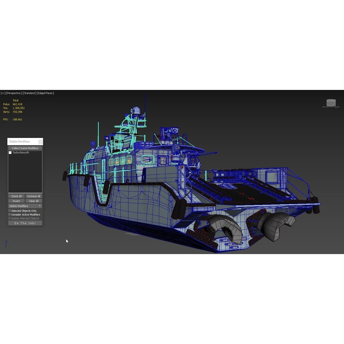 Mark VI Patrol Boat - High-Quality 3D Model - View 8