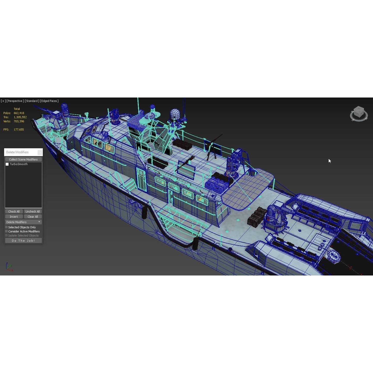 Mark VI Patrol Boat - High-Quality 3D Model - View 9