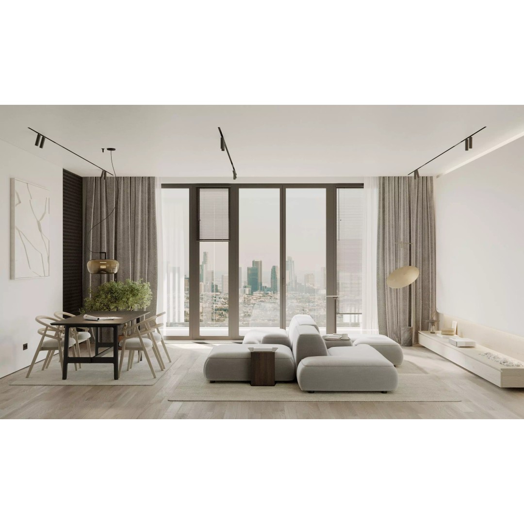 Los Angeles Apartment 3D Model – Interior Scene with HDRI Lighting - View 2
