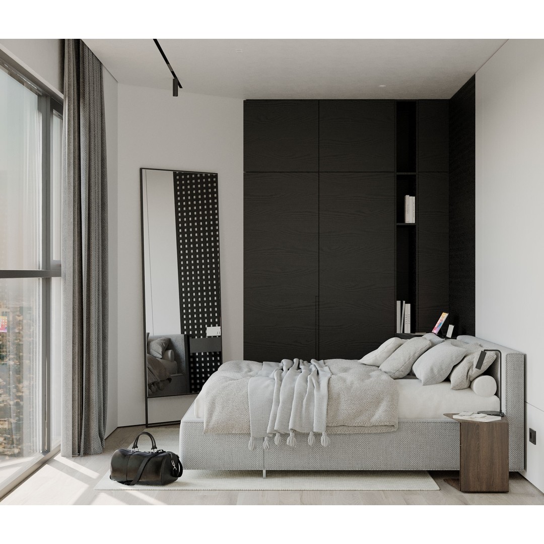 Los Angeles Apartment 3D Model – Interior Scene with HDRI Lighting - View 20