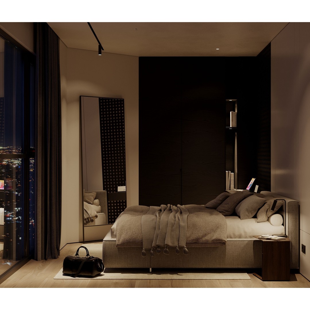 Los Angeles Apartment 3D Model – Interior Scene with HDRI Lighting - View 22