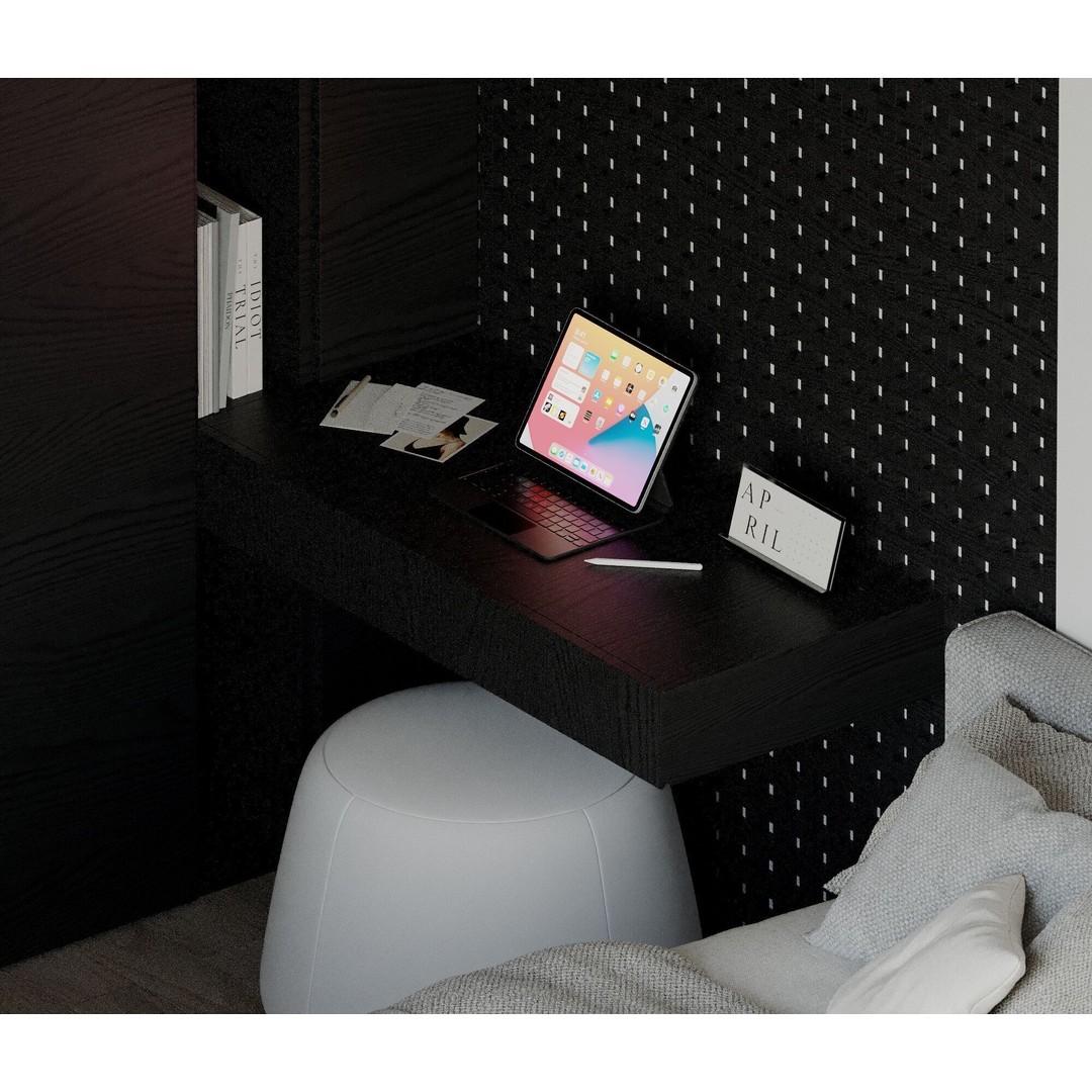 Los Angeles Apartment 3D Model – Interior Scene with HDRI Lighting - View 26