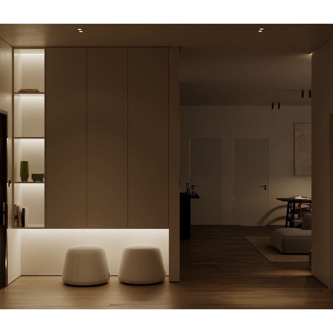 Los Angeles Apartment 3D Model – Interior Scene with HDRI Lighting - View 33