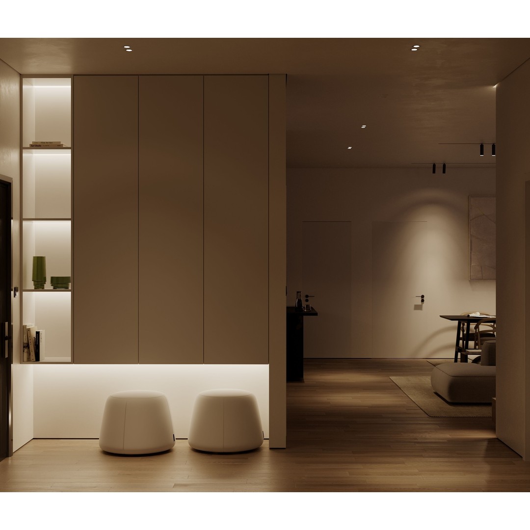 Los Angeles Apartment 3D Model – Interior Scene with HDRI Lighting - View 34