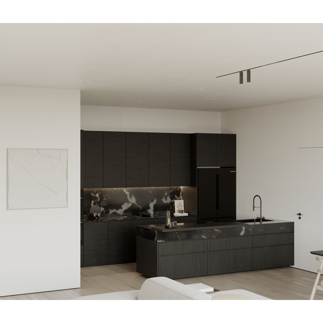 Los Angeles Apartment 3D Model – Interior Scene with HDRI Lighting - View 41