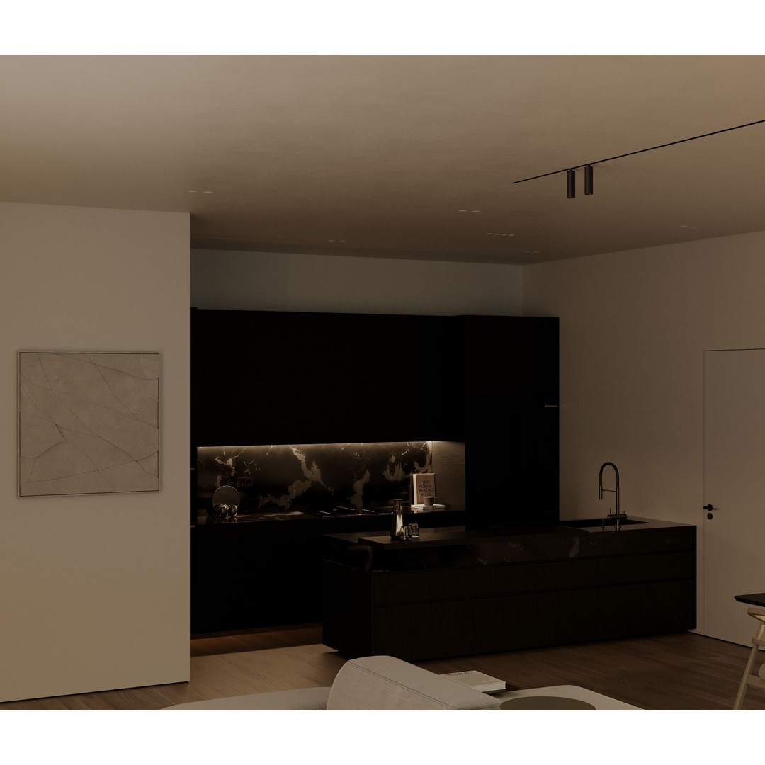 Los Angeles Apartment 3D Model – Interior Scene with HDRI Lighting - View 42