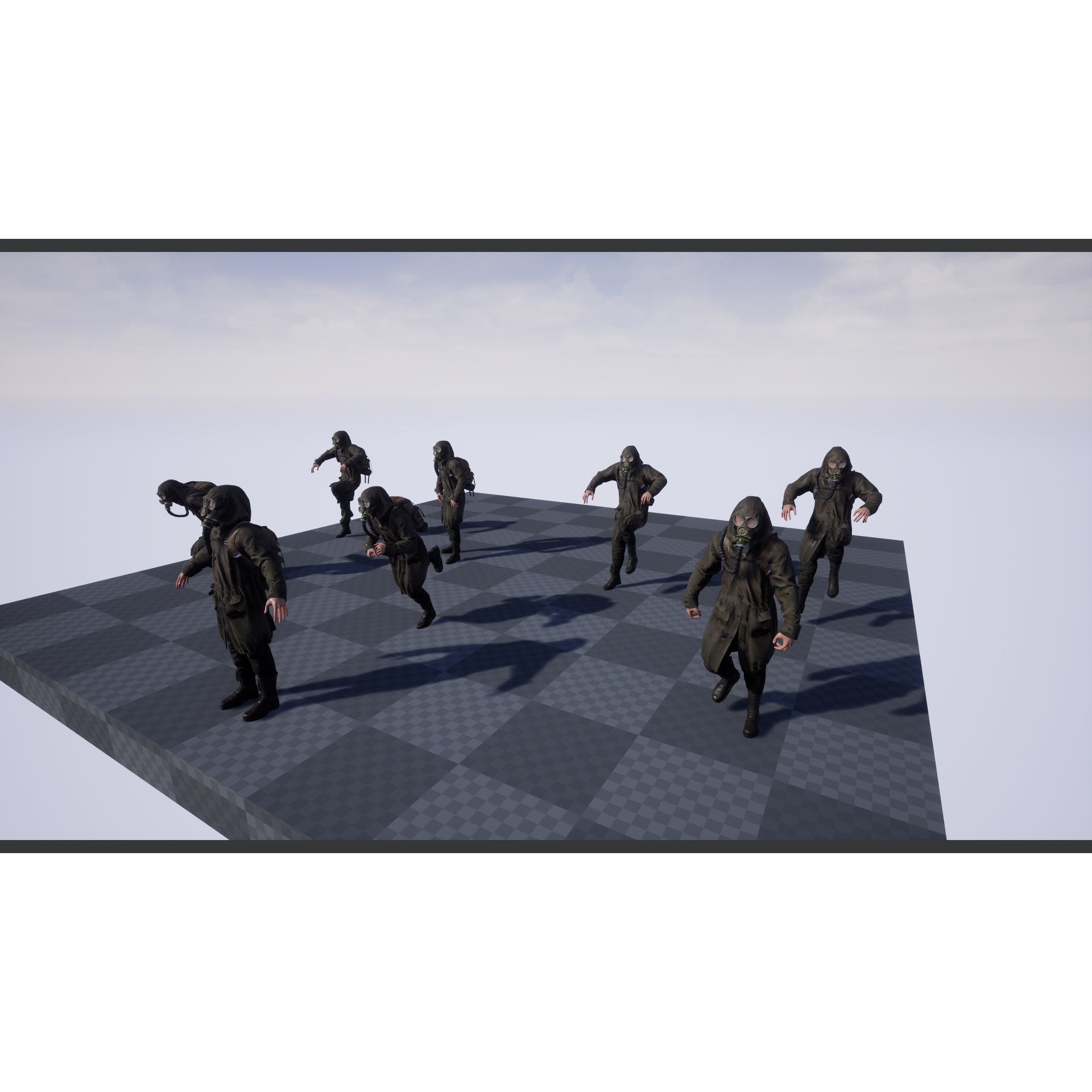 Post Apocalyptic Survivor - Low-Poly Game-Ready 3D Model - View 18