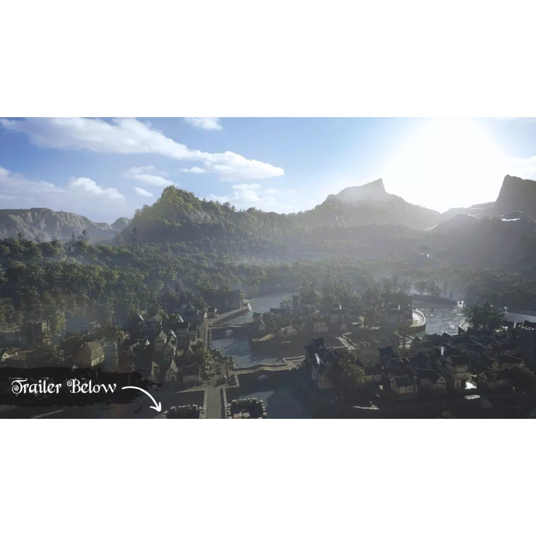 Medieval Kingdom 3D Model – Low Poly Modular Asset with Interiors - View 2