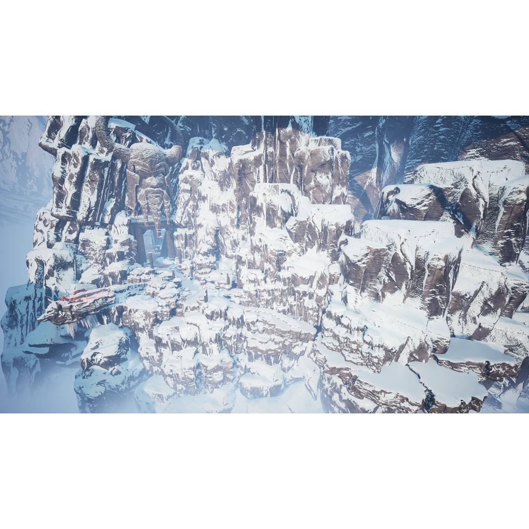 Viking Cave 3D Model – Low Poly Game Ready Modular Kit, FBX - View 11