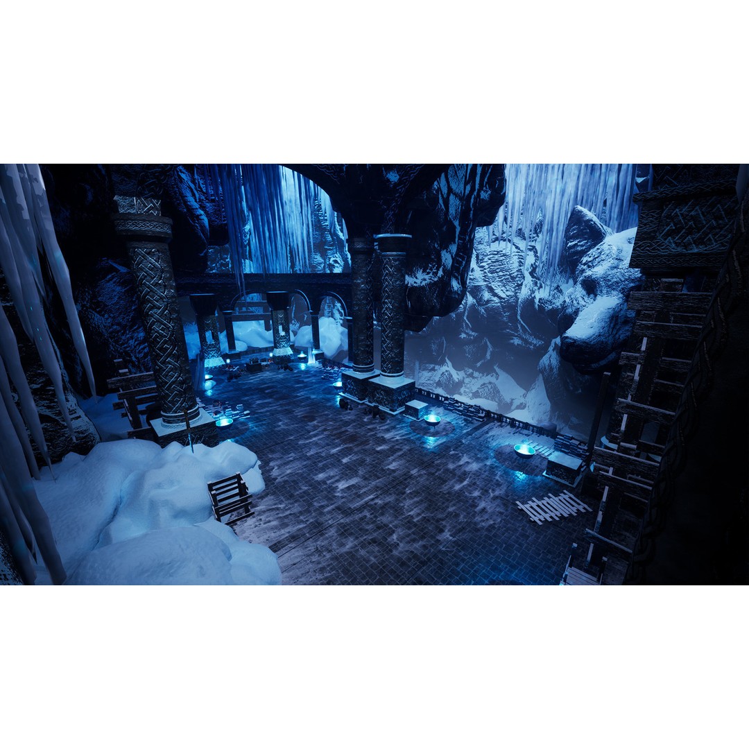 Viking Cave 3D Model – Low Poly Game Ready Modular Kit, FBX - View 14