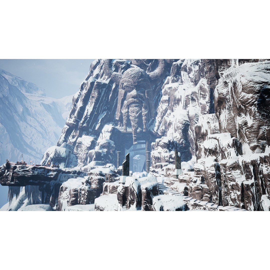 Viking Cave 3D Model – Low Poly Game Ready Modular Kit, FBX - View 18