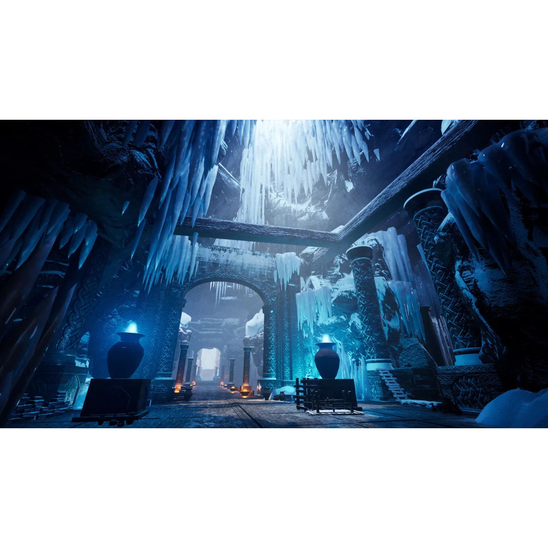 Viking Cave 3D Model – Low Poly Game Ready Modular Kit, FBX - View 2