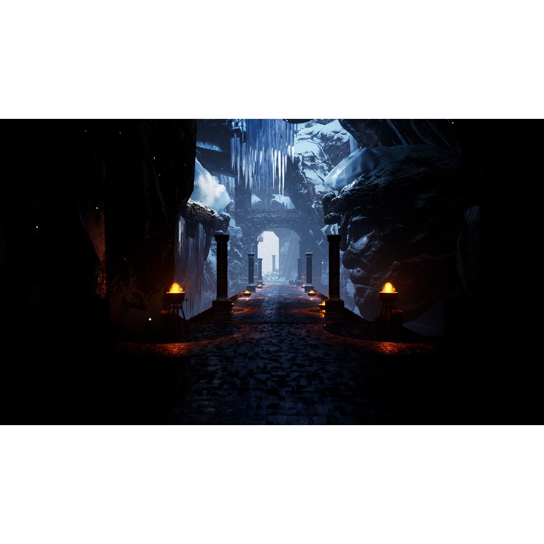 Viking Cave 3D Model – Low Poly Game Ready Modular Kit, FBX - View 22