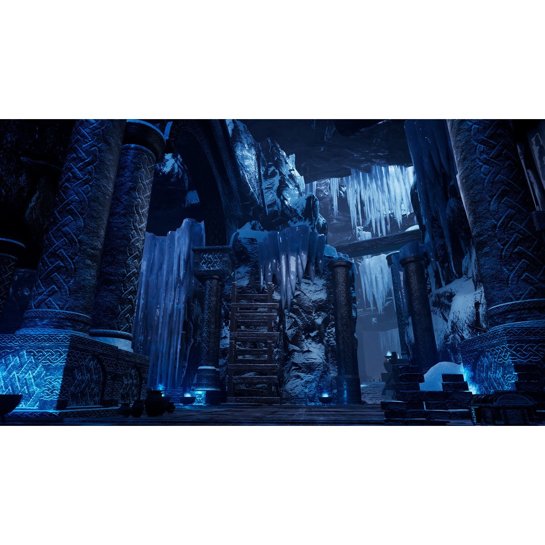 Viking Cave 3D Model – Low Poly Game Ready Modular Kit, FBX - View 5