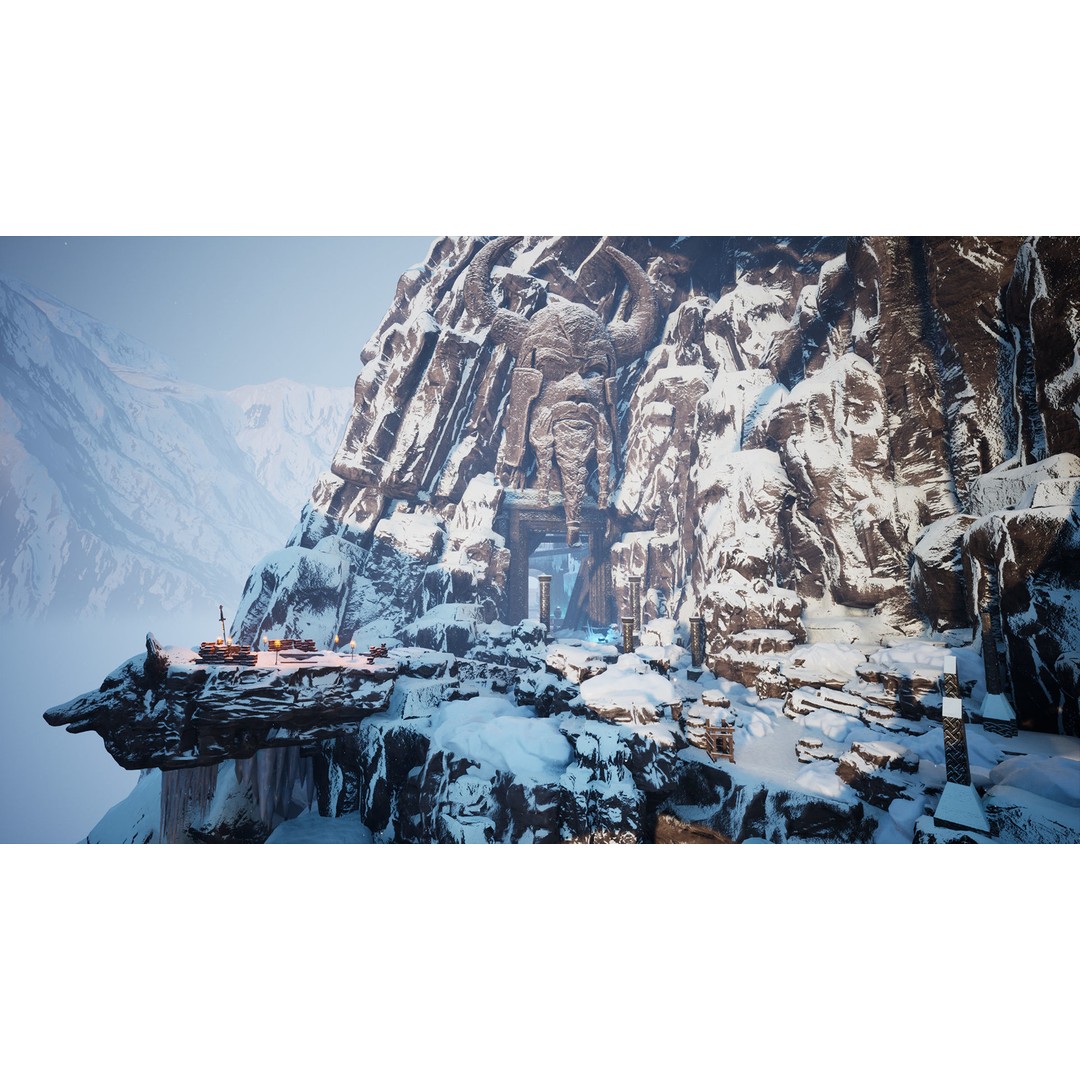 Viking Cave 3D Model – Low Poly Game Ready Modular Kit, FBX - View 8