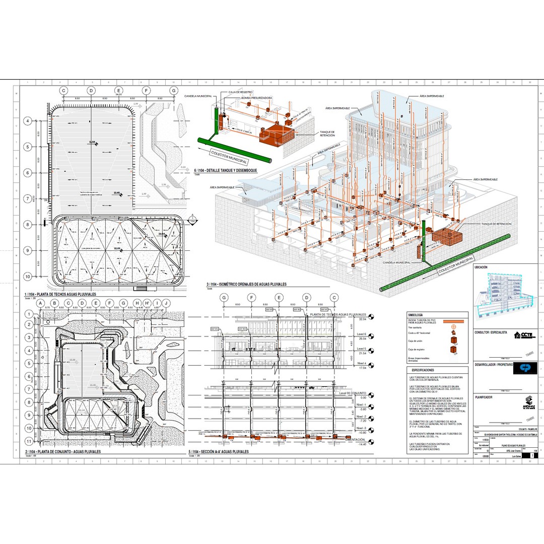 Modern Corporate Office Building 3D Model – Detailed Revit Design, Mixed-Use - View 17
