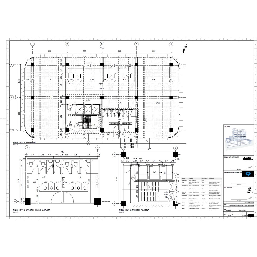 Modern Corporate Office Building 3D Model – Detailed Revit Design, Mixed-Use - View 27