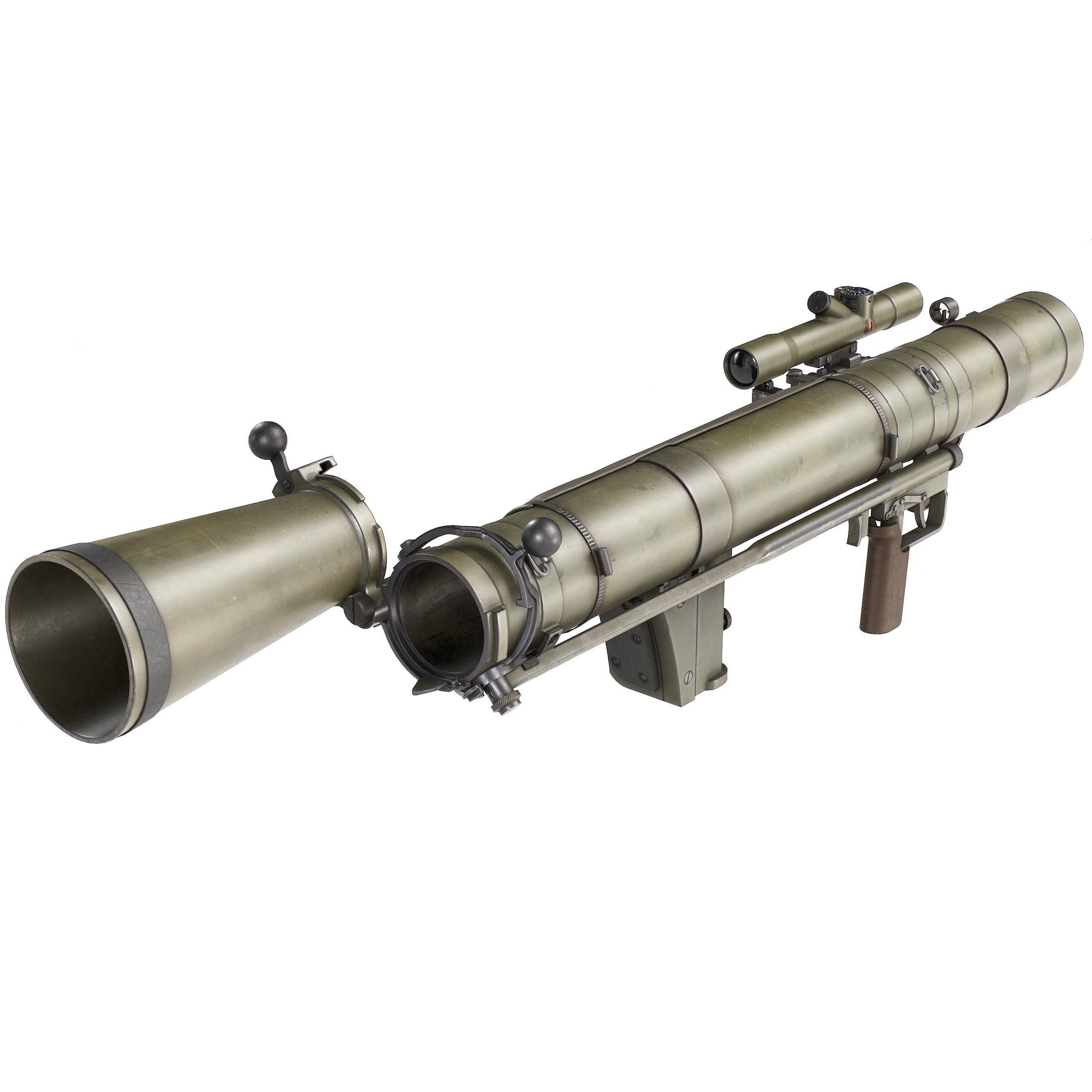 Carl Gustaf M2 - Low-Poly Game-Ready 3D Model - View 10