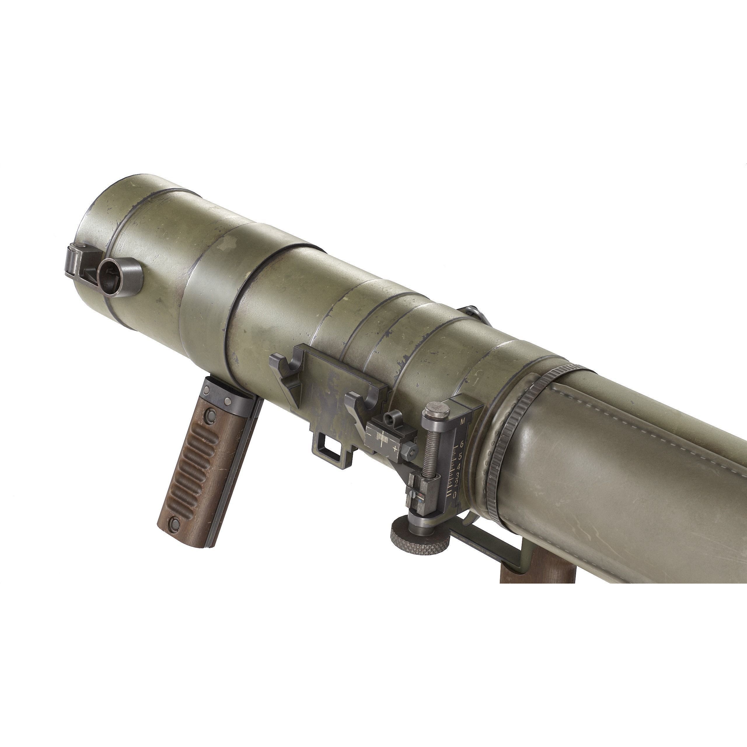 Carl Gustaf M2 - Low-Poly Game-Ready 3D Model - View 11