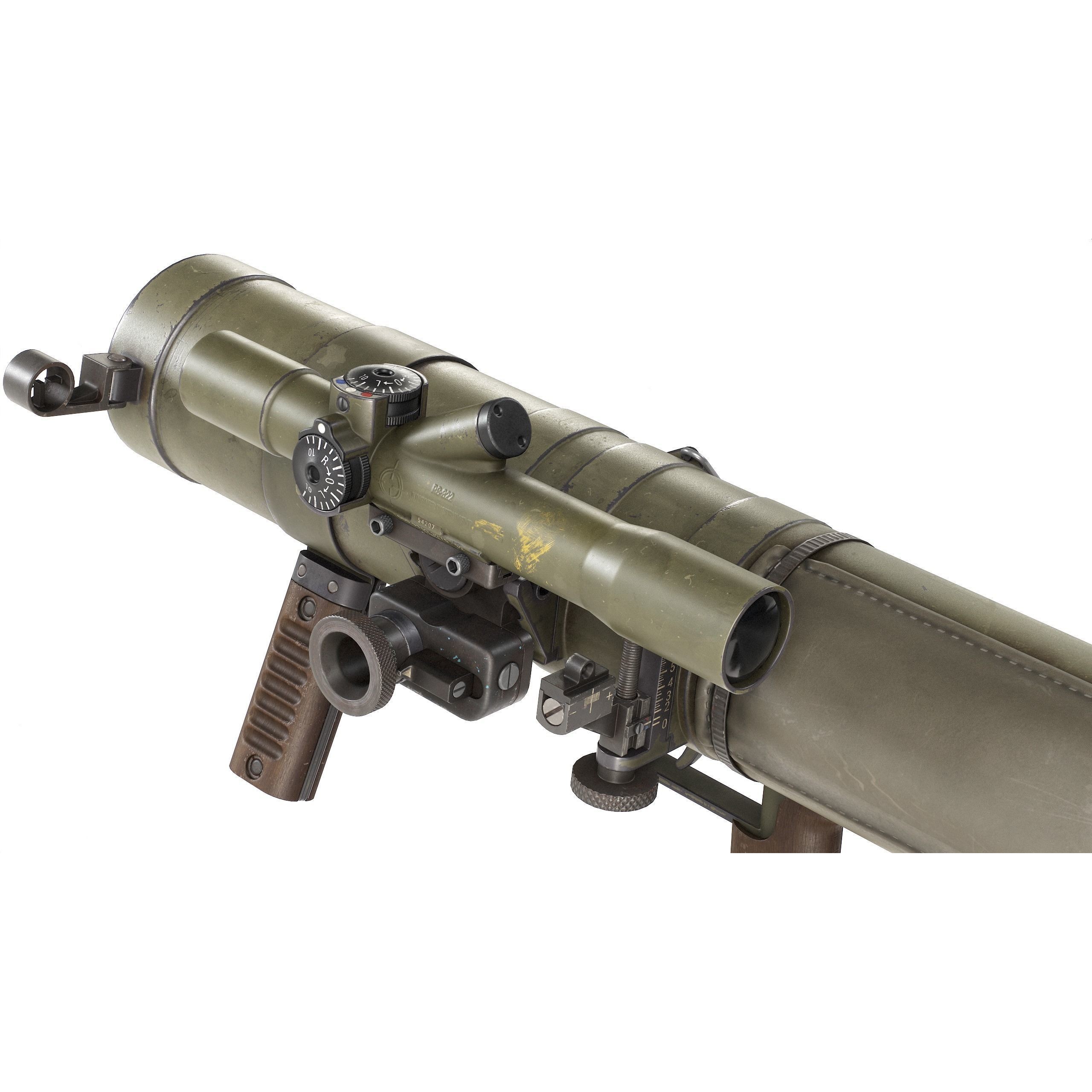 Carl Gustaf M2 - Low-Poly Game-Ready 3D Model - View 13