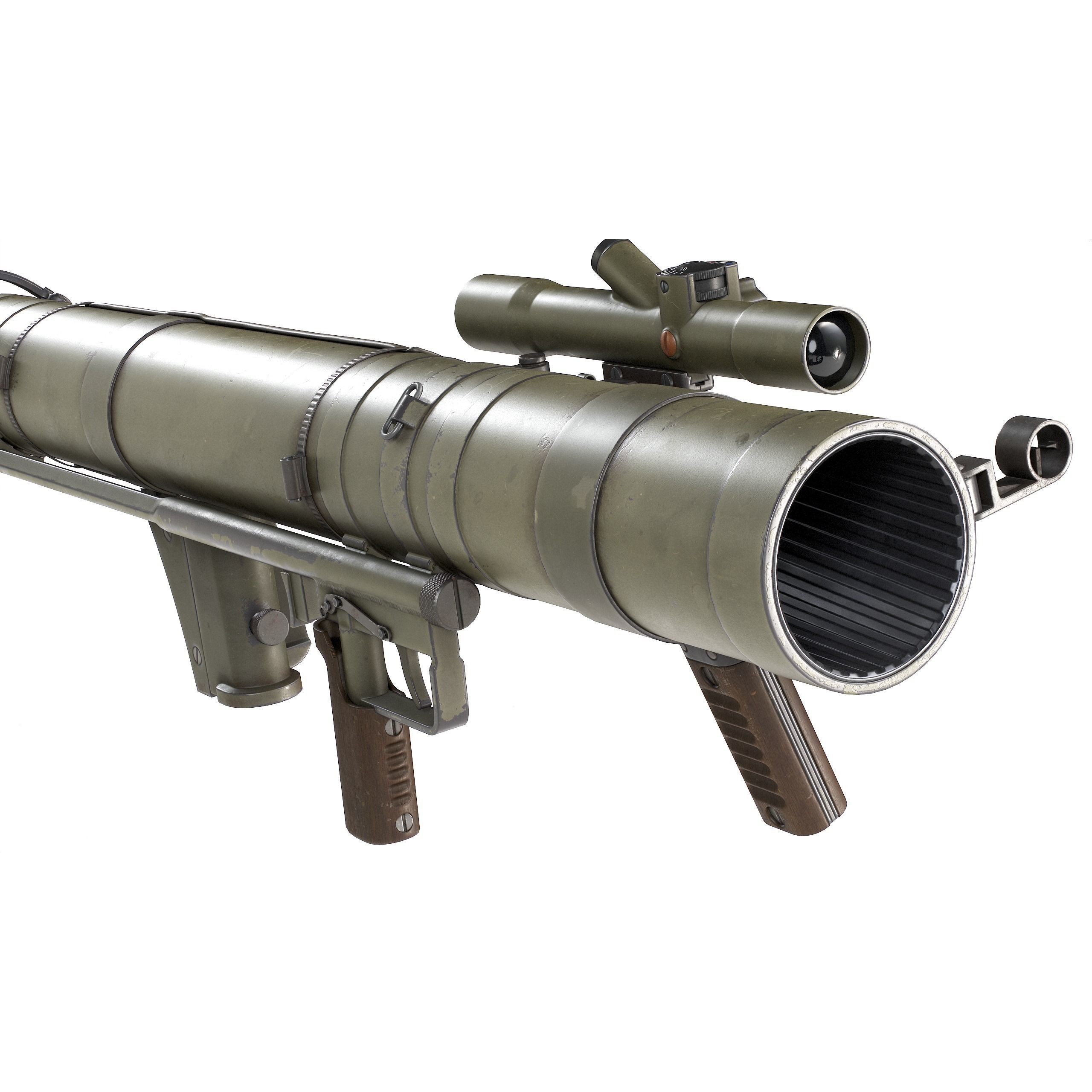 Carl Gustaf M2 - Low-Poly Game-Ready 3D Model - View 4