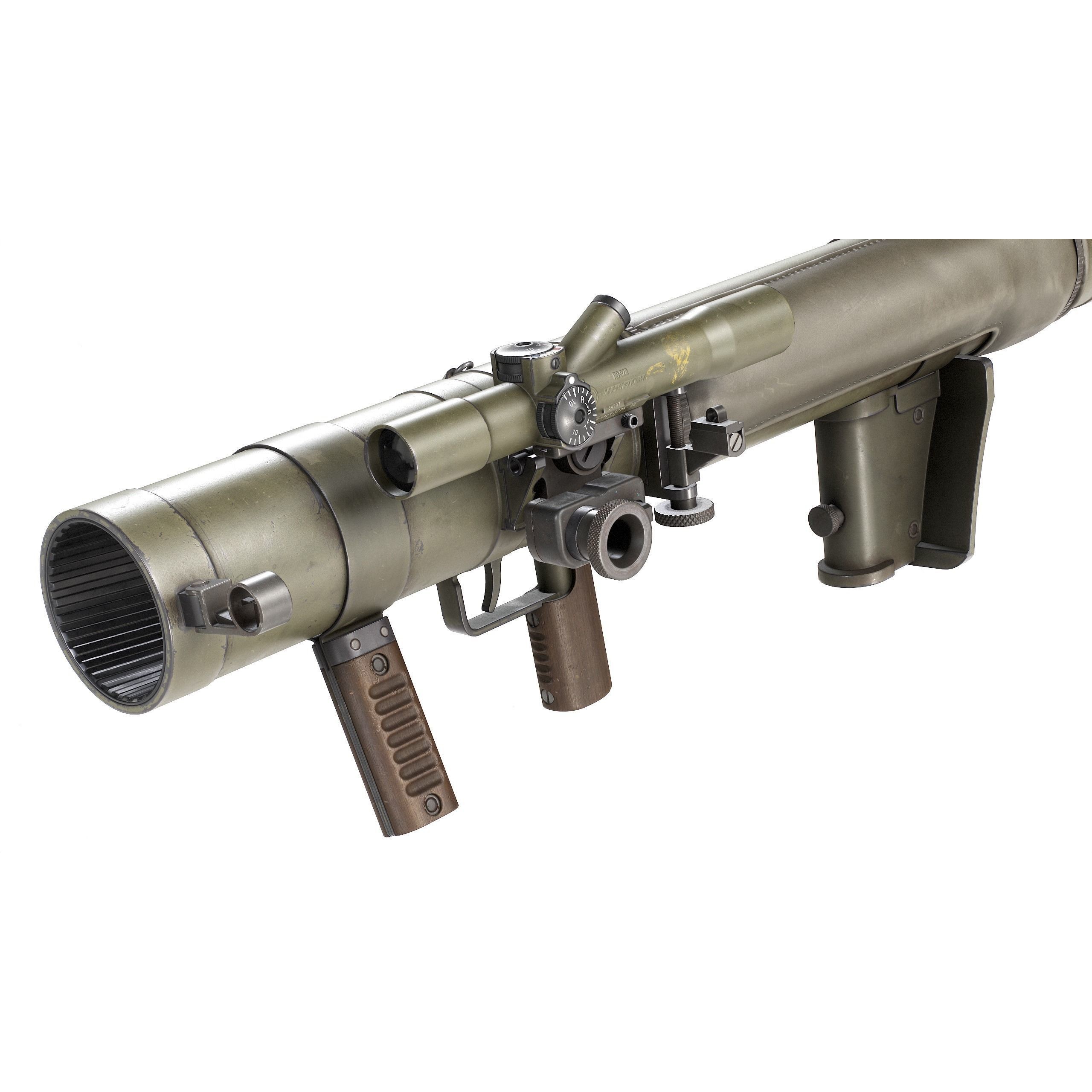 Carl Gustaf M2 - Low-Poly Game-Ready 3D Model - View 7