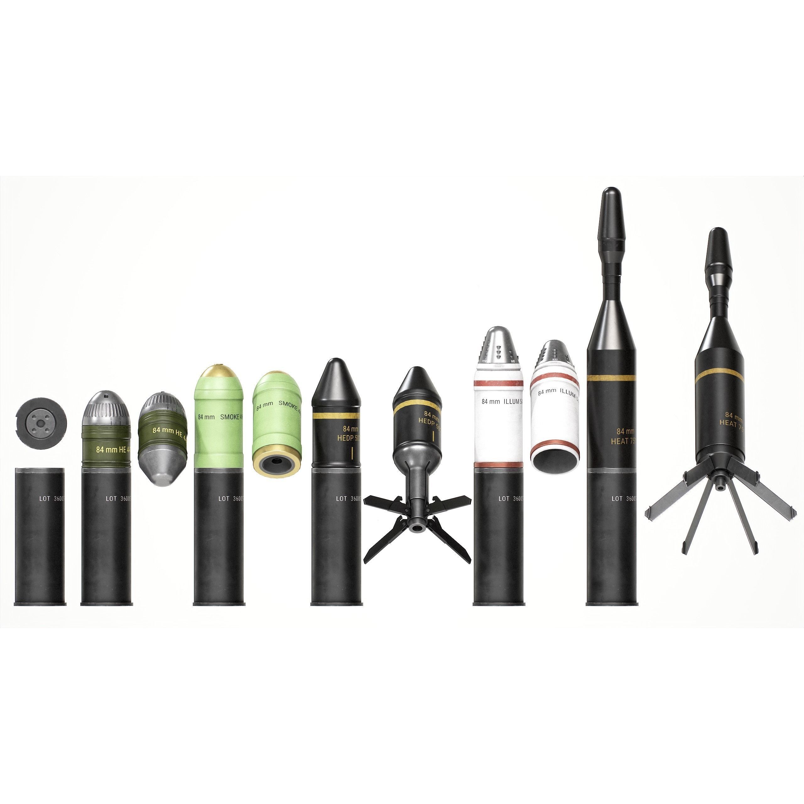 Carl Gustaf M2 - Low-Poly Game-Ready 3D Model - View 8