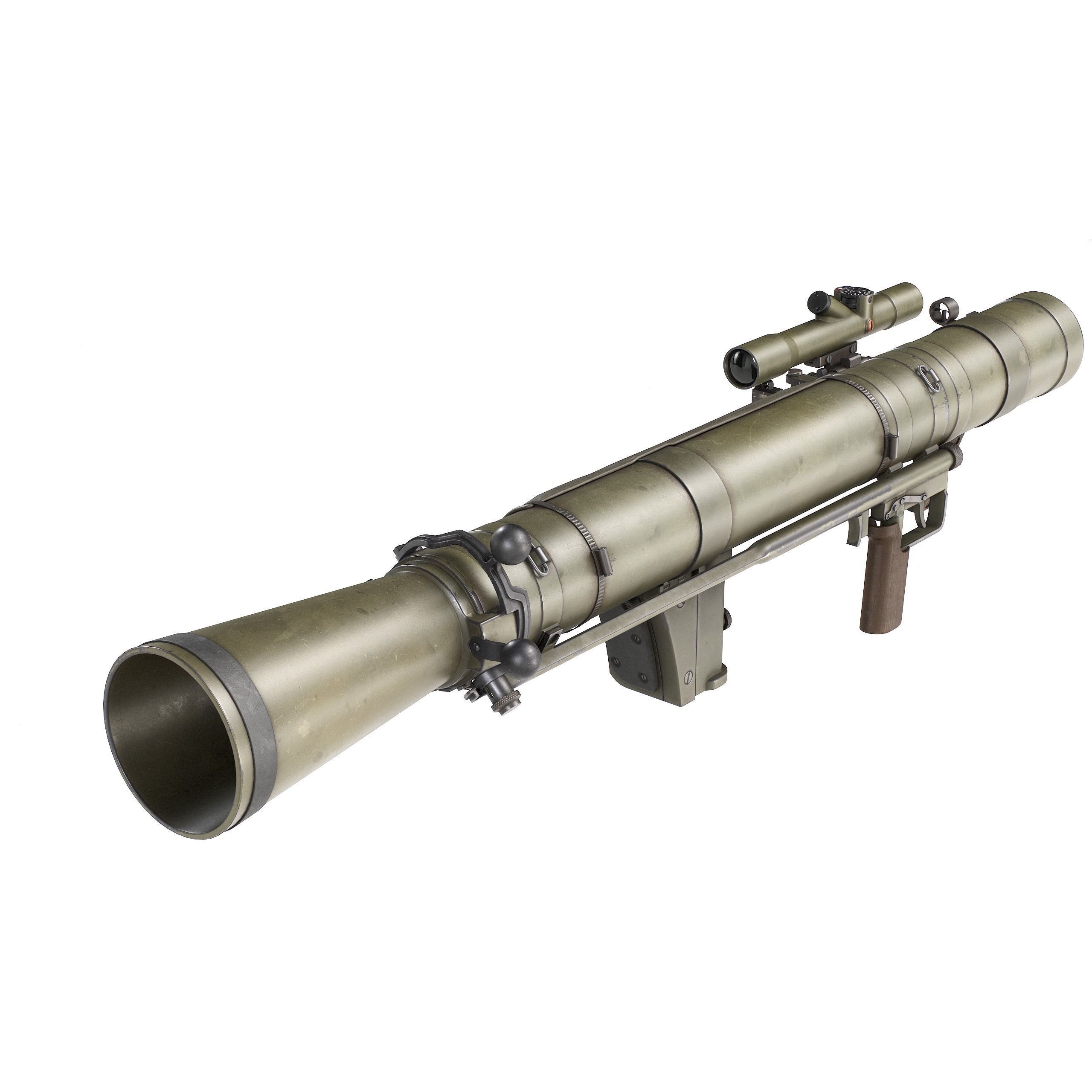 Carl Gustaf M2 - Low-Poly Game-Ready 3D Model - View 9