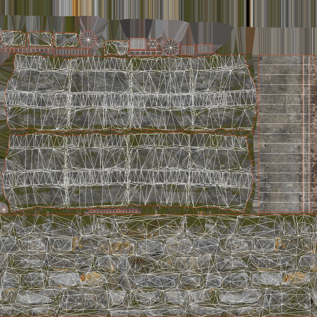 Wishing Well 3D Model – Low Poly Game Ready Asset, FBX/OBJ - View 20