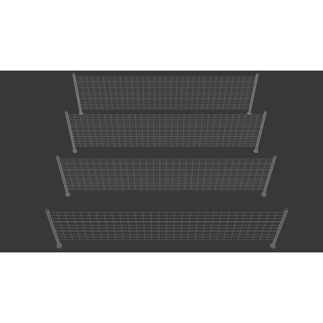 Street Traffic Tape 3D Model – Low Poly Game Asset, PBR Textures - View 15