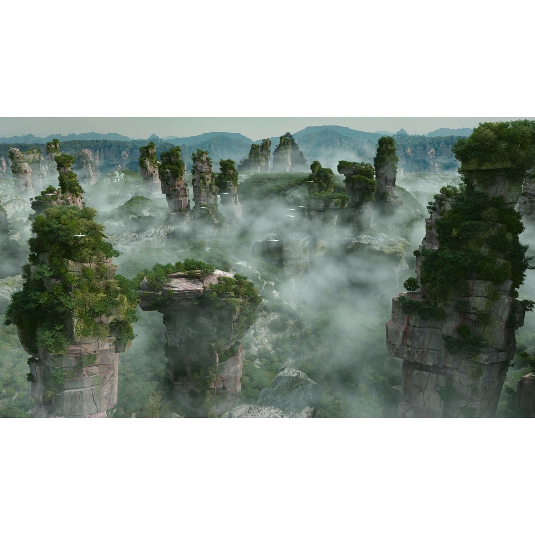 Mountains 3D Model – Detailed Landscape Asset for Environment Design - View 10