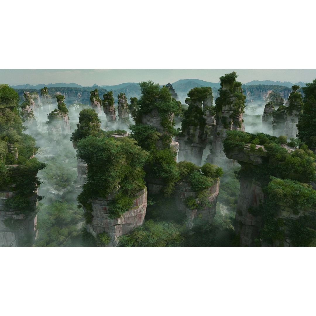 Mountains 3D Model – Detailed Landscape Asset for Environment Design - View 3
