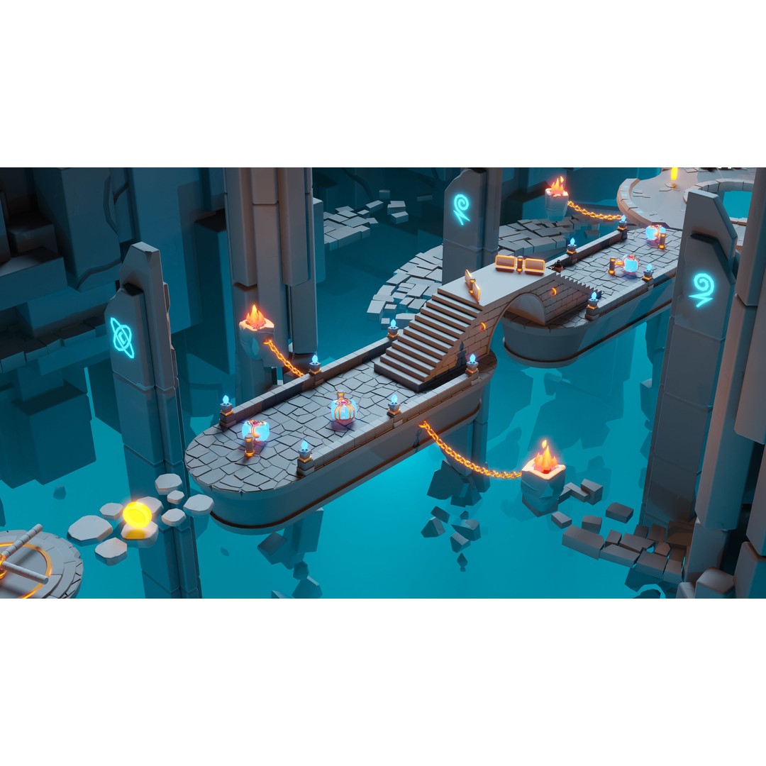 Platformer 8 Underworld 3D Model – Low Poly Game Asset, FBX, PBR - View 12