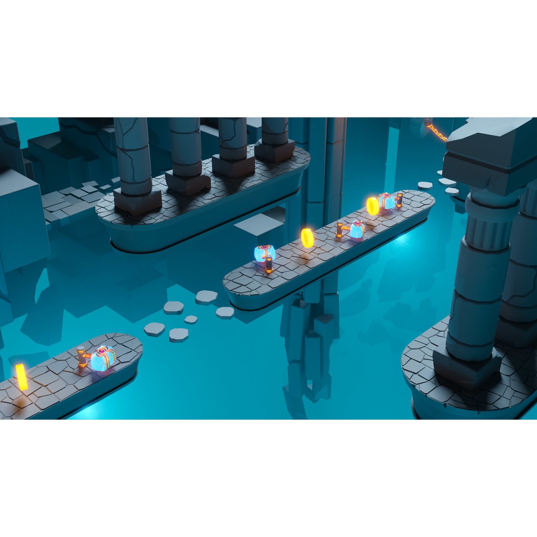 Platformer 8 Underworld 3D Model – Low Poly Game Asset, FBX, PBR - View 16