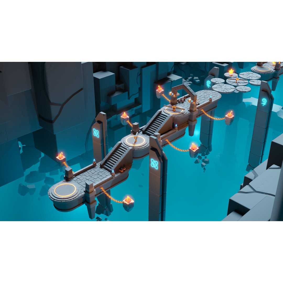 Platformer 8 Underworld 3D Model – Low Poly Game Asset, FBX, PBR - View 18